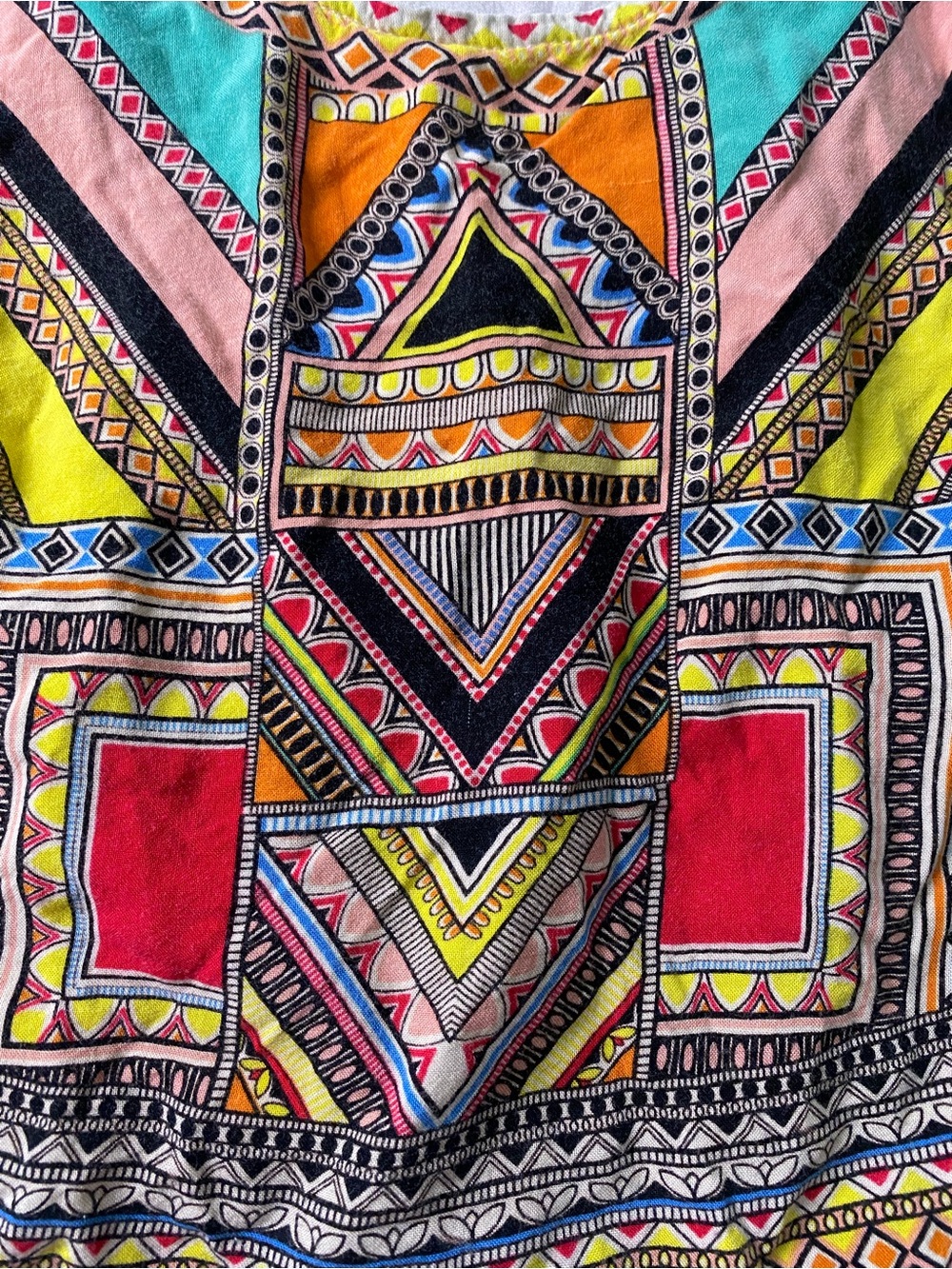 Flying tomato boho Geometric Festival Tank - Picture 3 of 4